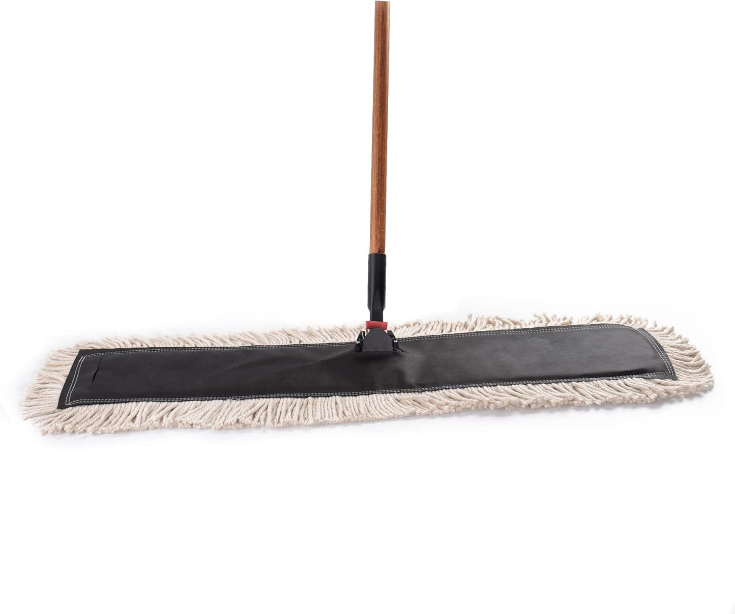 Matthew Cleaning 36'' High Strength Disposable Dust Mop Cotton Cut-end Yarn Mop Replacement Heads for Residential & Commercial Fit Standard Dust Mop Frames, Hardwood, Laminate, Concrete Floors 12Pack