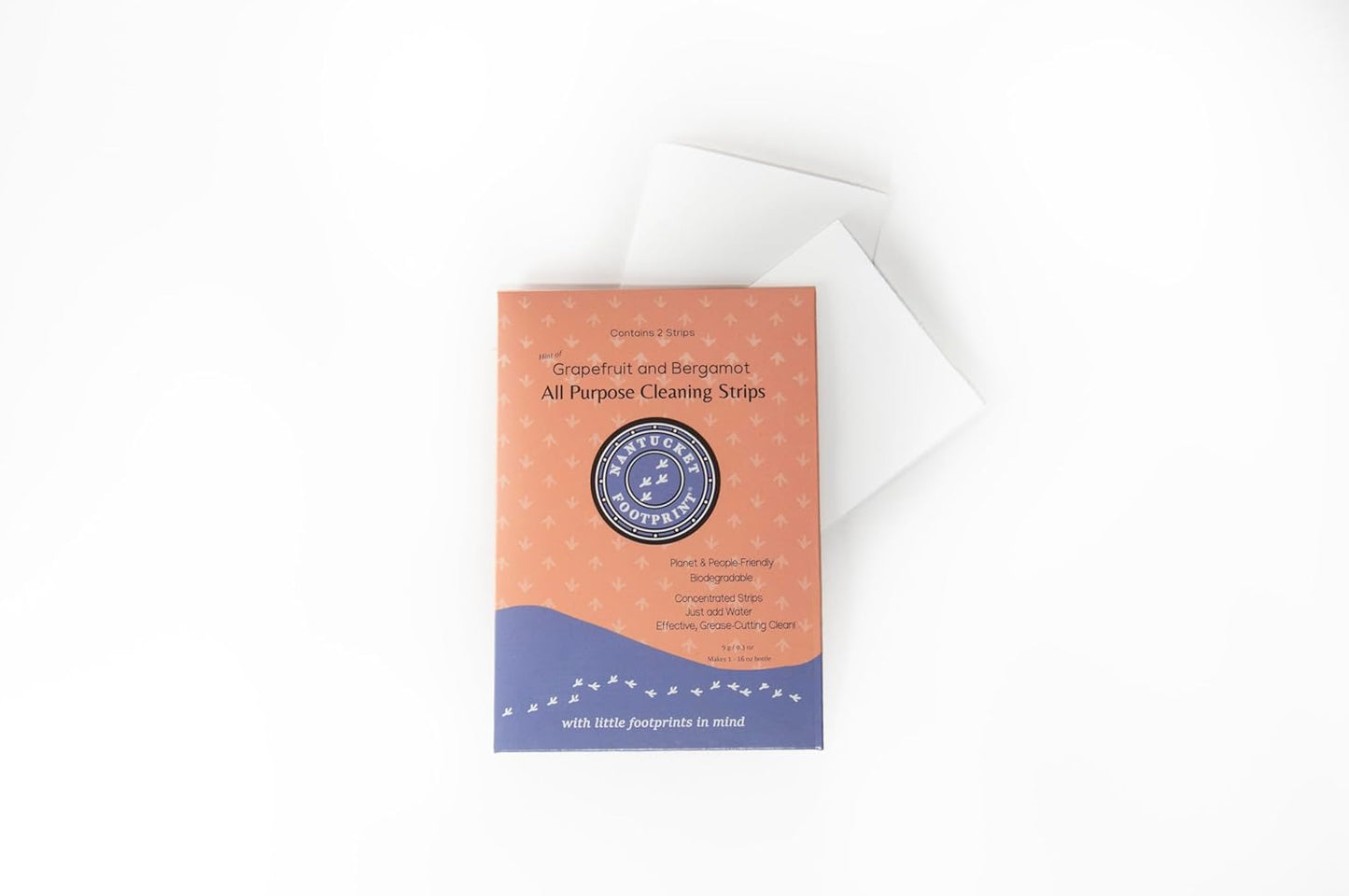 All Purpose Cleaning Spray - 16 oz - Just-Add-Water - 2 Concentrated Cleaning Strips + 16 oz Reusable Glass Spray Bottle