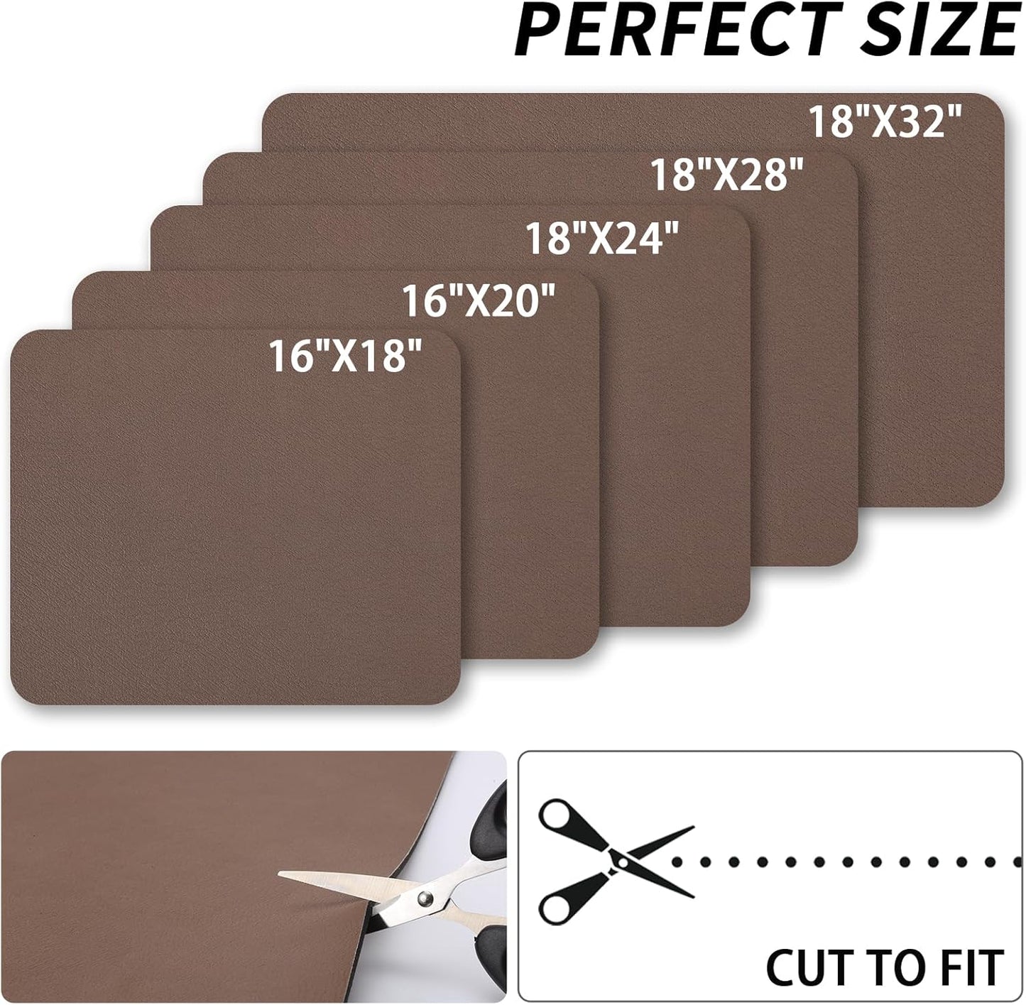 Dish Drying Mat for Kitchen Counter, Heat Resistant Drainer Mats with Non-slip Rubber Backed, Hide Stain Kitchen Super Absorbent Draining Mat, Easy to Clean Dish Rack Pad, Brown 16"x18"