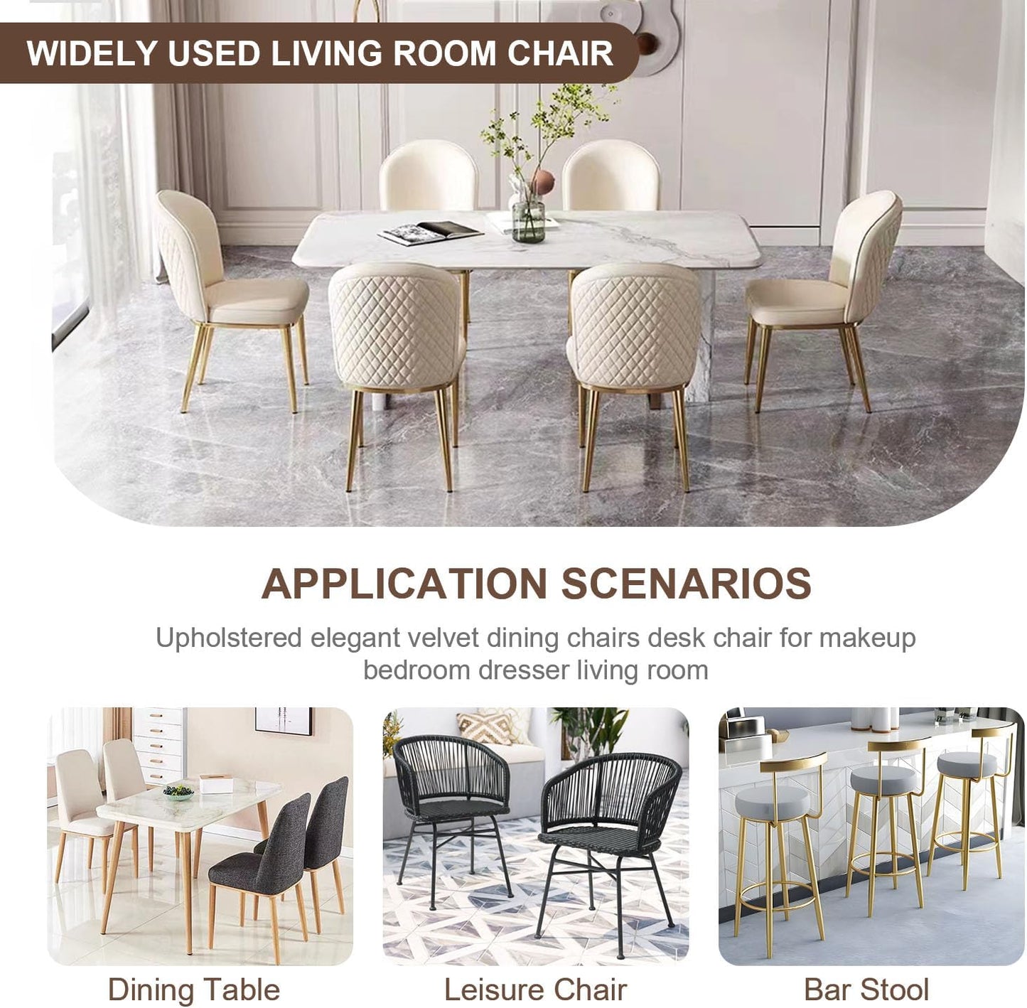 20 Pcs Chair Leg Floor Protectors for Hardwood Floors, Black Rubber Furniture Sliders with Felt, Silicone Furniture Leg Caps Covers (Fit Square Diameter:0.81" to 1")