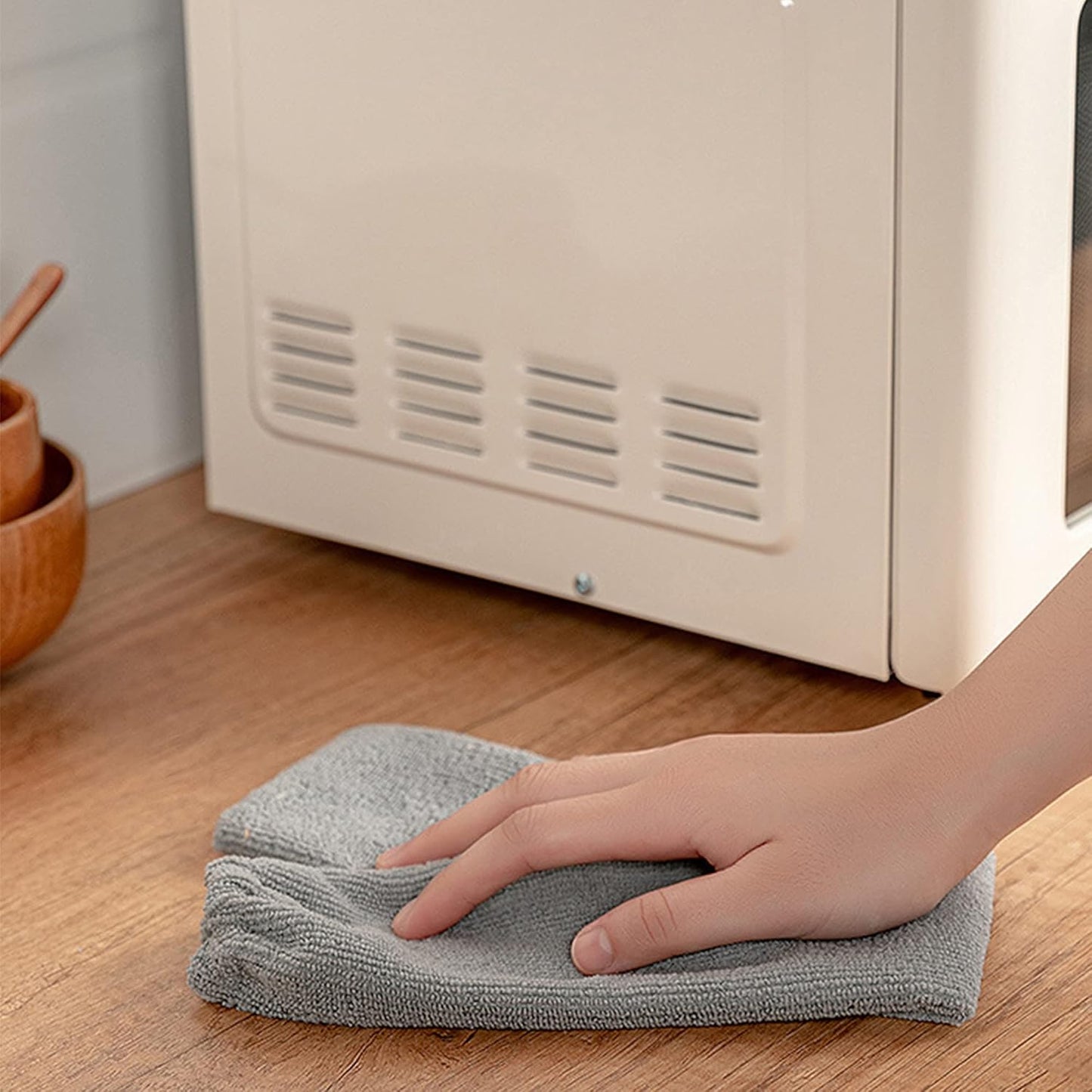 Under Appliance Duster Refills, 4 Pieces Gap Dust Cleaner ’s Replacement Sleeves. Reusable Microfiber Cloth Cover for Slim Dusting Tool Cleaning Gadgets. Grey by Jonbyi