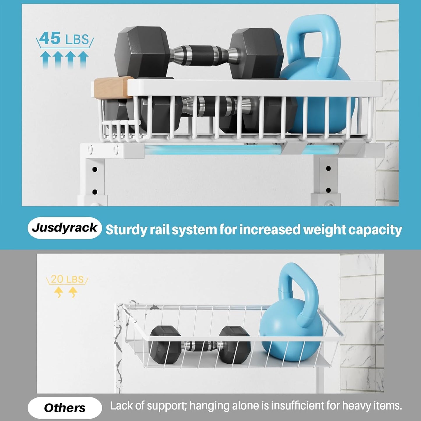 1 Packs Under Sink Organizer,Small Shelf for narrow spaces,2 Tiers Pull Out Under Cabinet Organizer,Adjustable Height,Slide Out Thickened Metal Under White