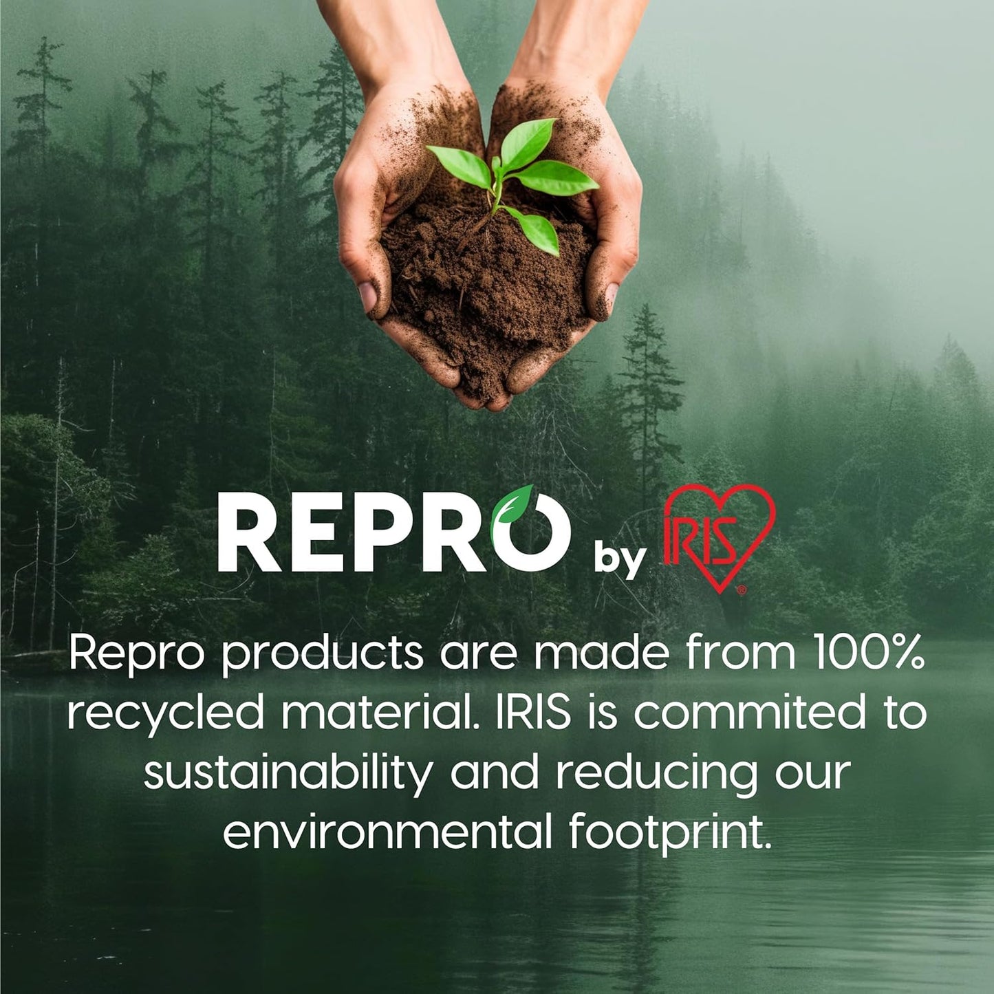 IRIS USA Small Trash Can Wastebasket with Handle, 6 Gallon / 24 Quart, 3-Pack, for Bathroom, Office, Bedroom, Under Sink, Kitchen, Garbage - Eco Friendly Navy