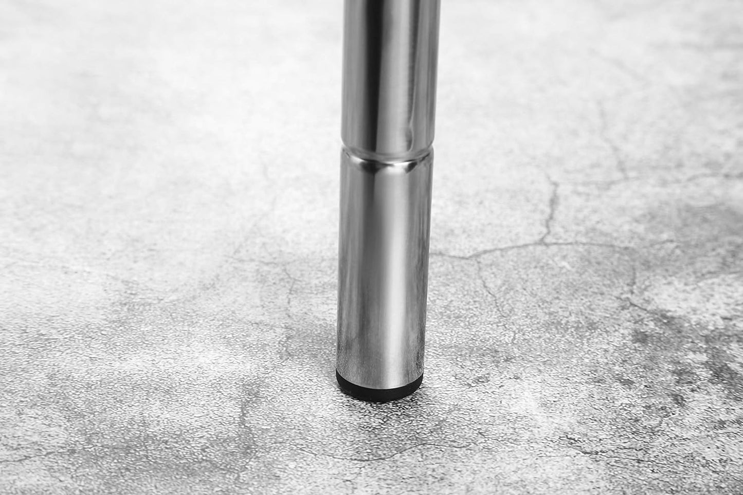 Furnigear Plastic Plugs Tubing End Caps Chair End Caps 1 3/16" Outside Bottom Round Tubing Caps Round Furniture Sliders Glides Black (Fit 1.1-1.13" Tube Inner Diameter, 24pack)