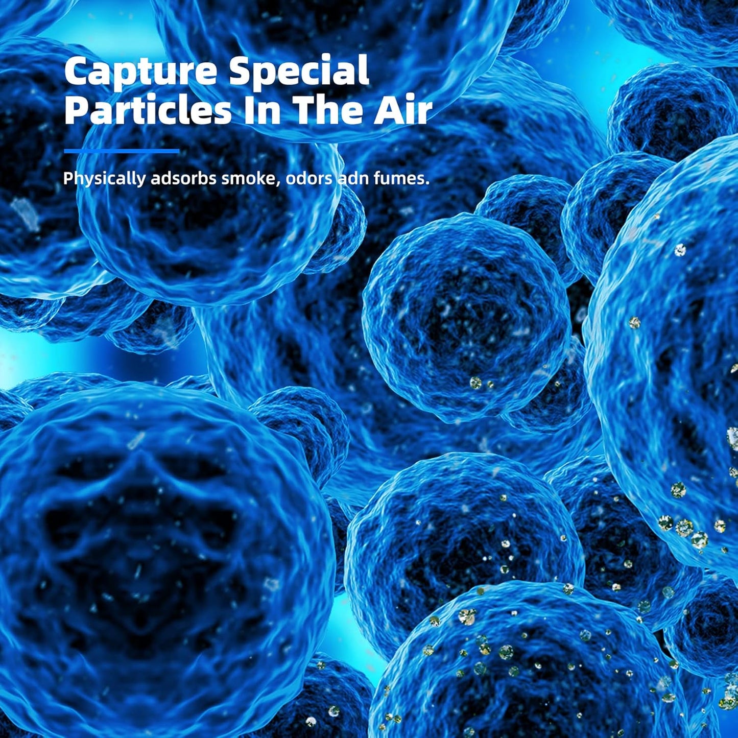 AROEVE MK01 & MK06 Air Filter Replacement 4-in-1 Air Filter for Pollen Pet Dander Hair- Pet Dander Version(2 Pack)