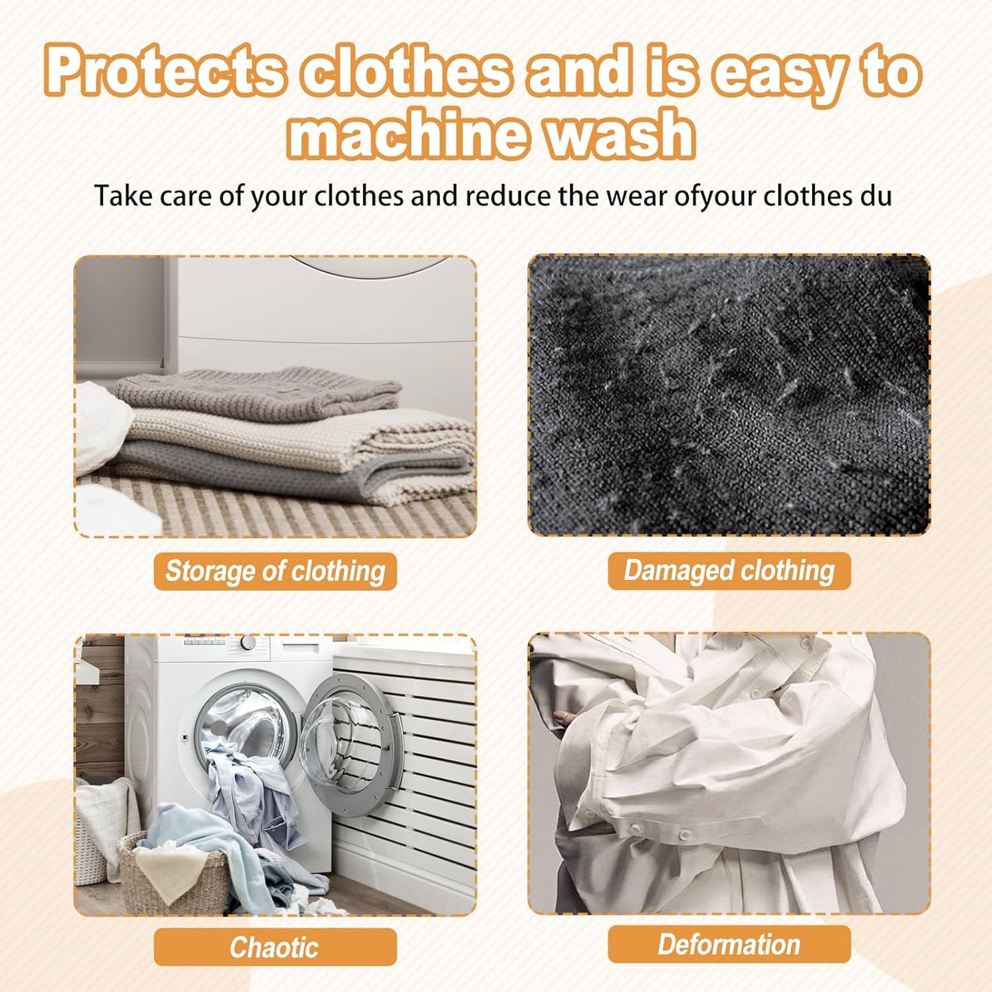 Mesh Laundry Wash Bags Set,7 Piece Set of Laundry Bags with Automatic Zipper, Suitable for Women's Underwear Bags, Women'S Shirts, Skirts, Stockings, Bras