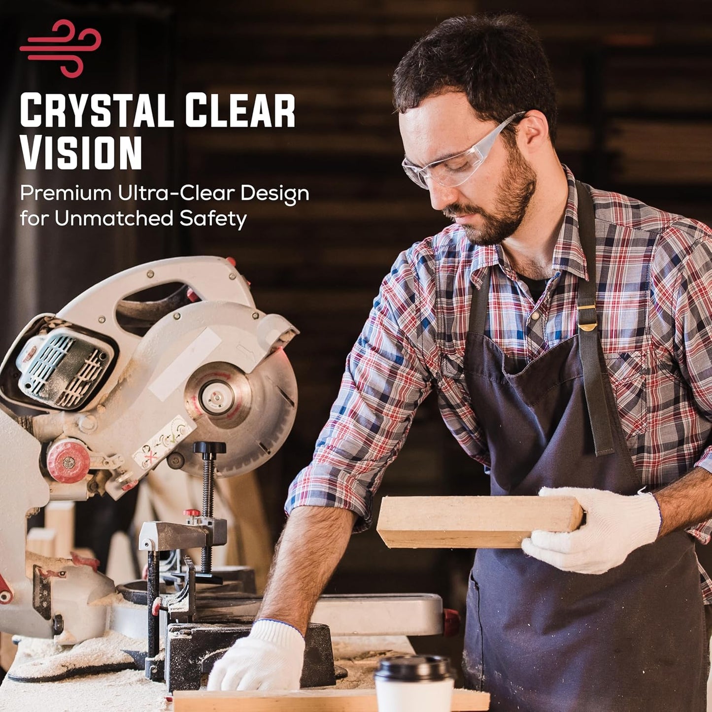 SAFE HANDLER Hyline Anti-Fog Color Safety Glasses Variety, Impact Resistant, Polycarbonate, Anti-Scratch