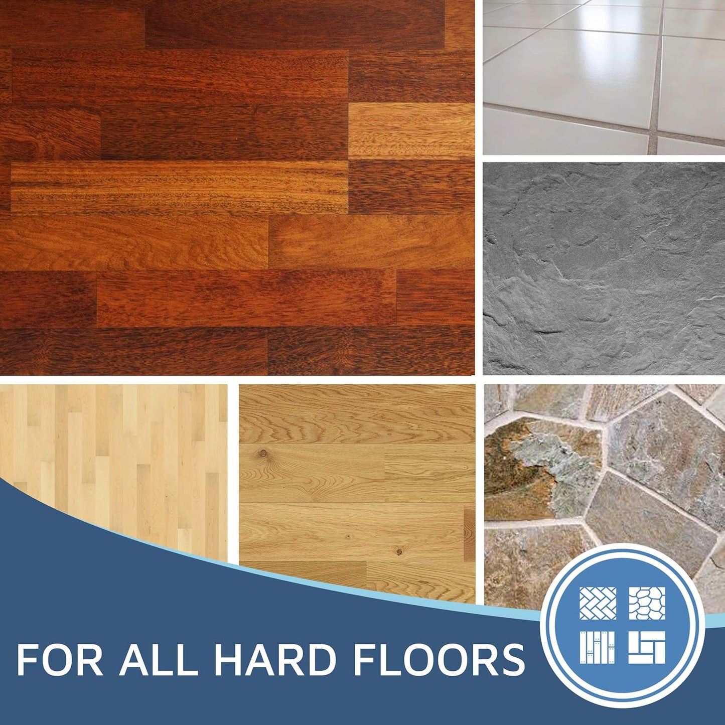 Flammi Steam Pocket Mop Replacement Pads for Shark S3500 Series S3501 S3601 S3550 S3901 SE450 S3801CO S3601D S2901 S2902 Steam Pocket Mop, 4 Pack