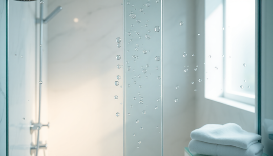 The Secret to Keeping Your Shower Glass Crystal Clear