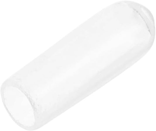 uxcell 20pcs Rubber End Caps 4.5mm ID Vinyl Round Tube Bolt Cap Cover Thread Protectors Clear
