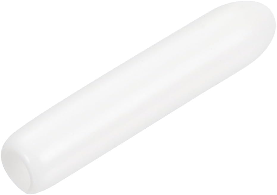 uxcell 20pcs Rubber End Caps 2mm ID Vinyl Round End Cap Cover Screw Thread Protectors White