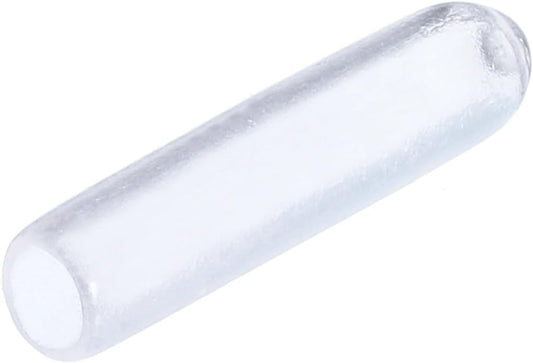 uxcell 20pcs Rubber End Caps 3mm(1/8") ID Vinyl PVC Round Tube Bolt Cap Cover Screw Thread Protectors Clear