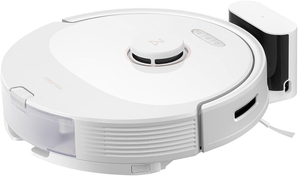 roborock Q8 Max Robot Vacuum and Mop Cleaner, DuoRoller Brush, 5500Pa Strong Suction, Lidar Navigation, Obstacle Avoidance, Multi-Level Mapping, Perfect for Pet Hair