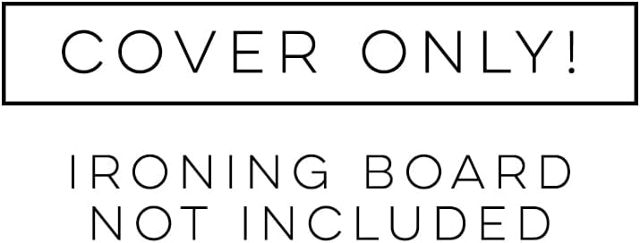 TIVIT Ironing Board Cover 15 x 54, Performance Grade Titanium Coated Pro Grip Pad & Covers - Superior Scorch & Stain Resistance, High Heat Reflection, 3 Padded Layers 3 Fastener Straps - Made In Italy