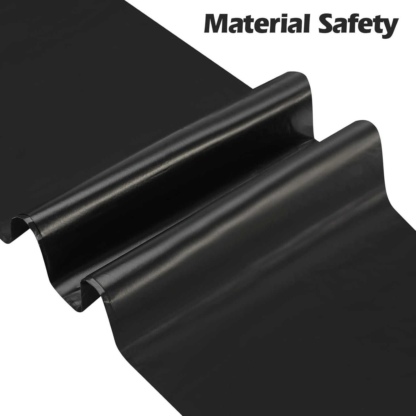 2-4 Gallon Portable Trash Bags,60 Counts Thicken portable Small Garbage Bags for Office, Kitchen,Bedroom Trash Can,Strong Trash Bags（Black）