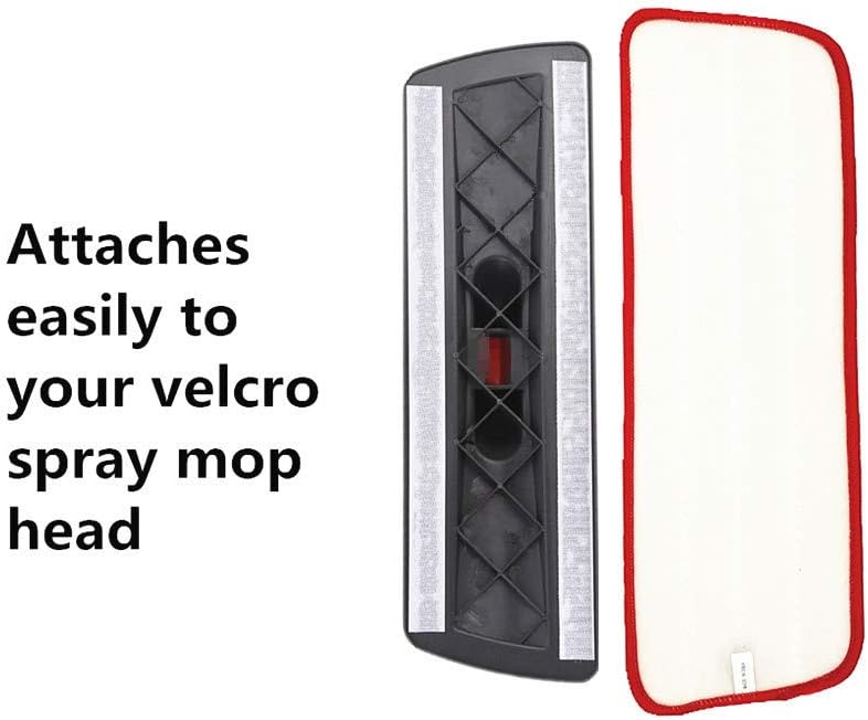 Microfiber Mop Replacement Pads for Wet/Dry Mop Floor Cleaning Pad Fit All Spray Mops (6 Pack)