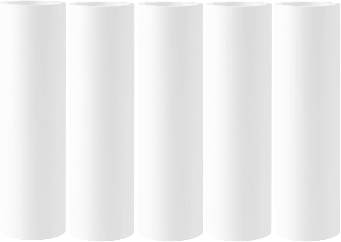 8 inch Large Surface Roller Refills Only for Scotch-Brite Pet Hair Pickup Extra Sticky Large Lint Roller 60 Sheets per Refill Pack of 5 Total 300 Easy-Tear Adhesive Sheets