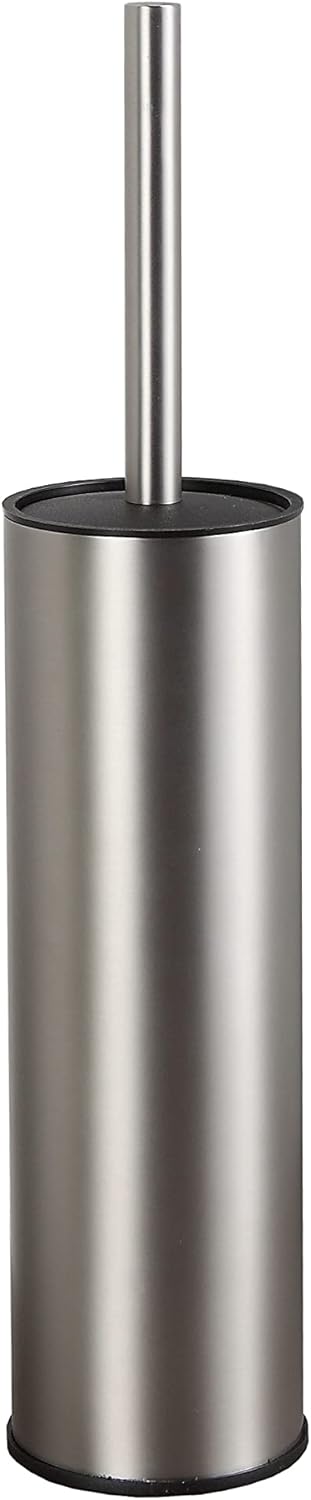 BGL Toilet Brush and Holder,Stainless Steel Toilet Brushes for Bathroom with Holder, Toilet Bowl Brush and HolderBrushed Nickel