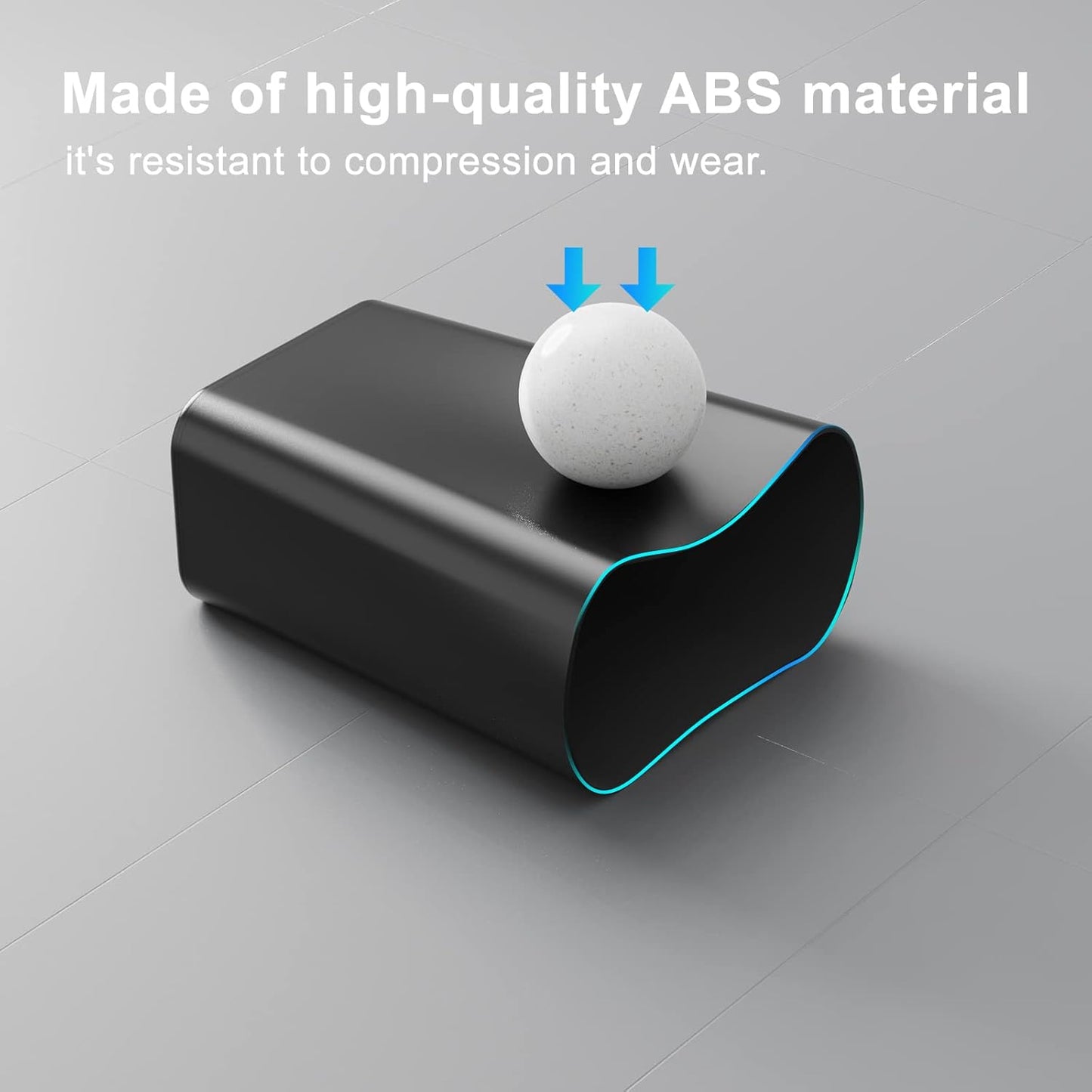 N. NETDOT 3 Pack Small Trash Can with lid, 3 Gallon Bathroom Trash Can,Garbage Can Slim Trash Bin Waste Basket for Bathroom,Kitchen,Bedroom,Living Room,Office,Laundry - Black