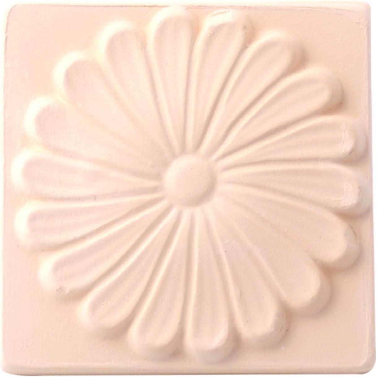 Stone Diffuser-Korean flowers 4 Square tiles, One Set-Odor Eliminator, Air Purifying, Humidity Control, Aromatherapy Passive Diffuser