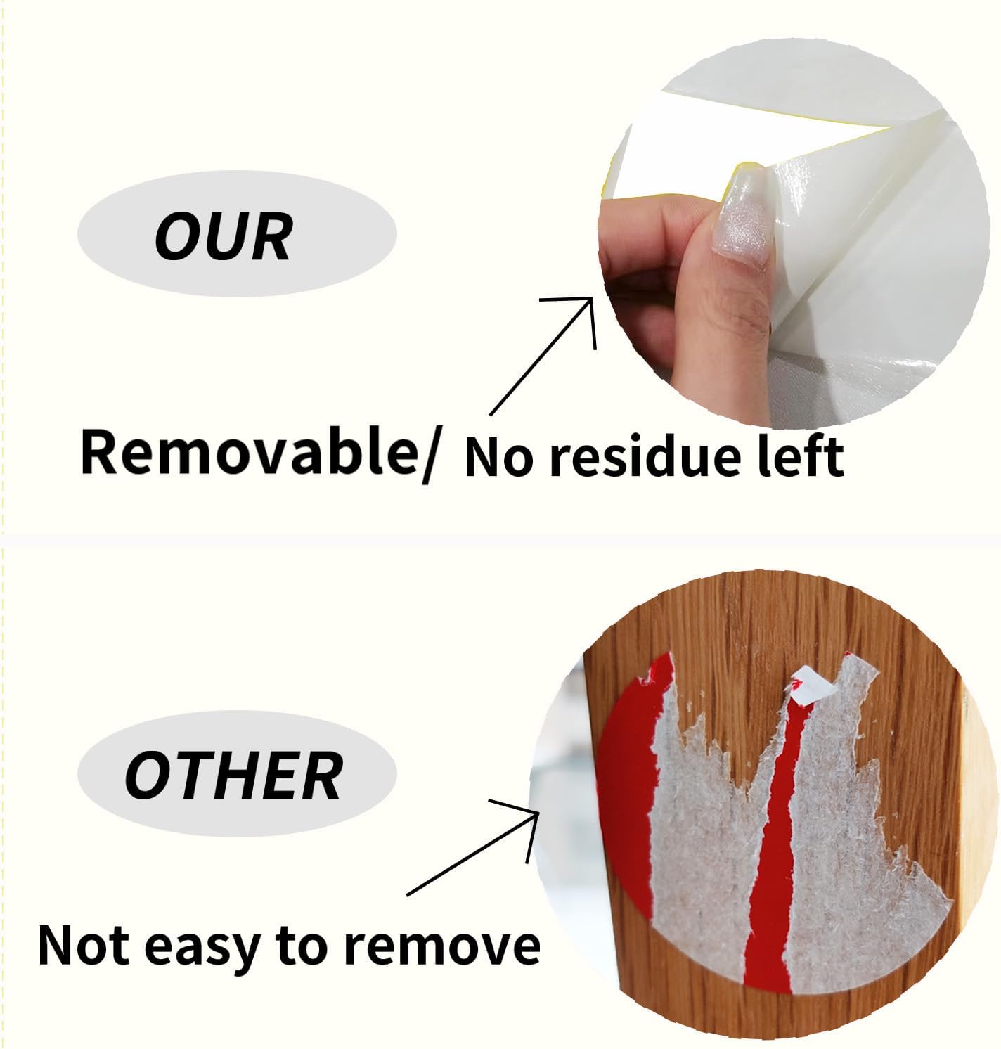 STARLIBOO Colored Labels Stickers 3 x 2 Inch, Removable Rectangle Moving Labels Stickers, 250Pcs Garage Sale Price Stickers, Adhesive Moving Labels for Boxes White