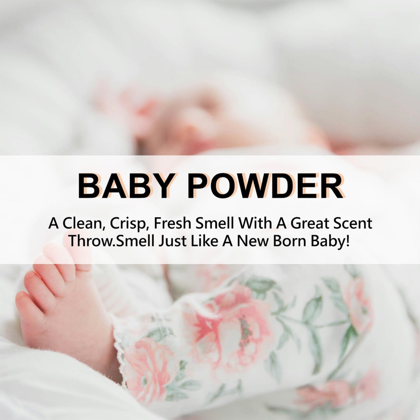 ROSE COTTAGE Large 12 Packs Baby Powder Hanging Closet Air Freshener Scented Sachets Long Lasting Smell Goods