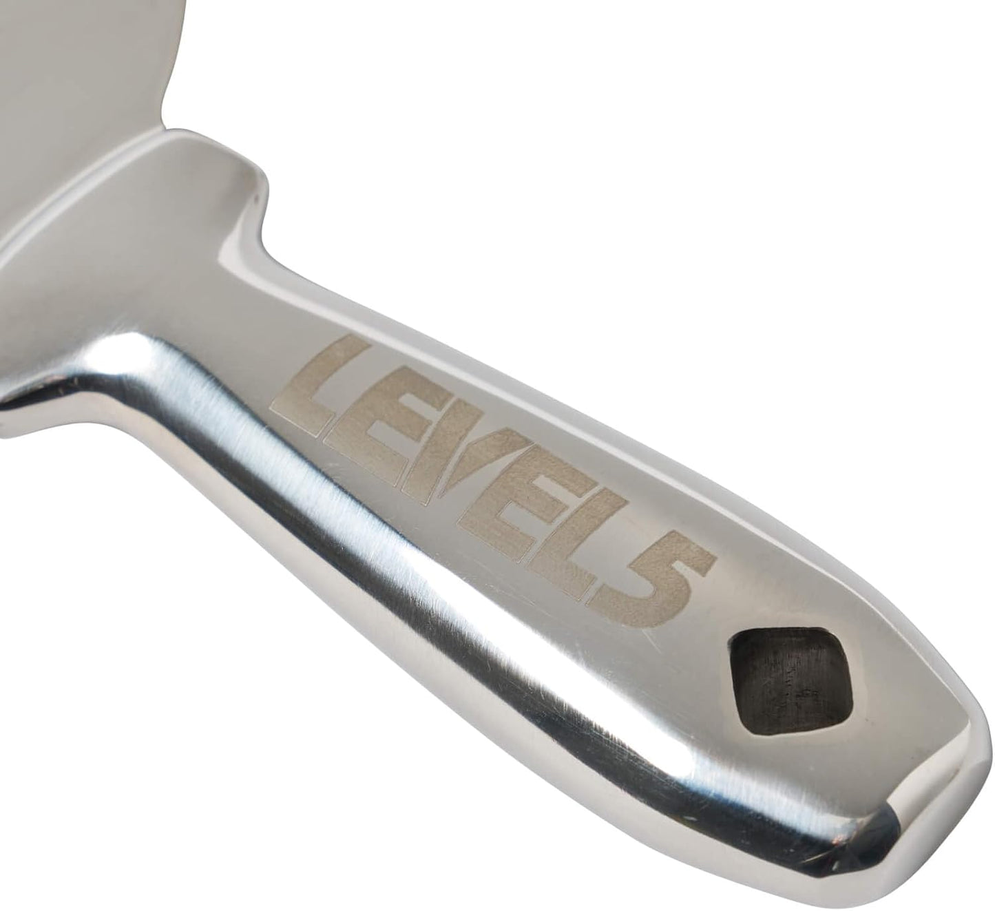 3" All Stainless Steel Joint Knife - LEVEL5 | Professional Grade Putty Blade, Premium Polished All-Metal, Precision Ground Edge, Ergonomic, Corrosion Resistant | 5-403