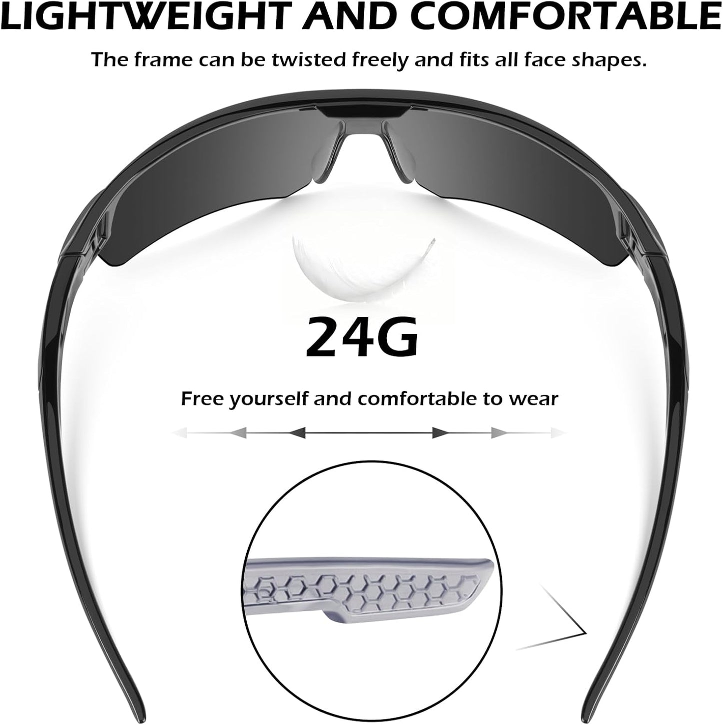 OXG 12 Pack Safety Glasses for Men Women, ANSI Z87.1 Safety Goggles Impact Resistant Protective Eyewear for Work, Outdoor