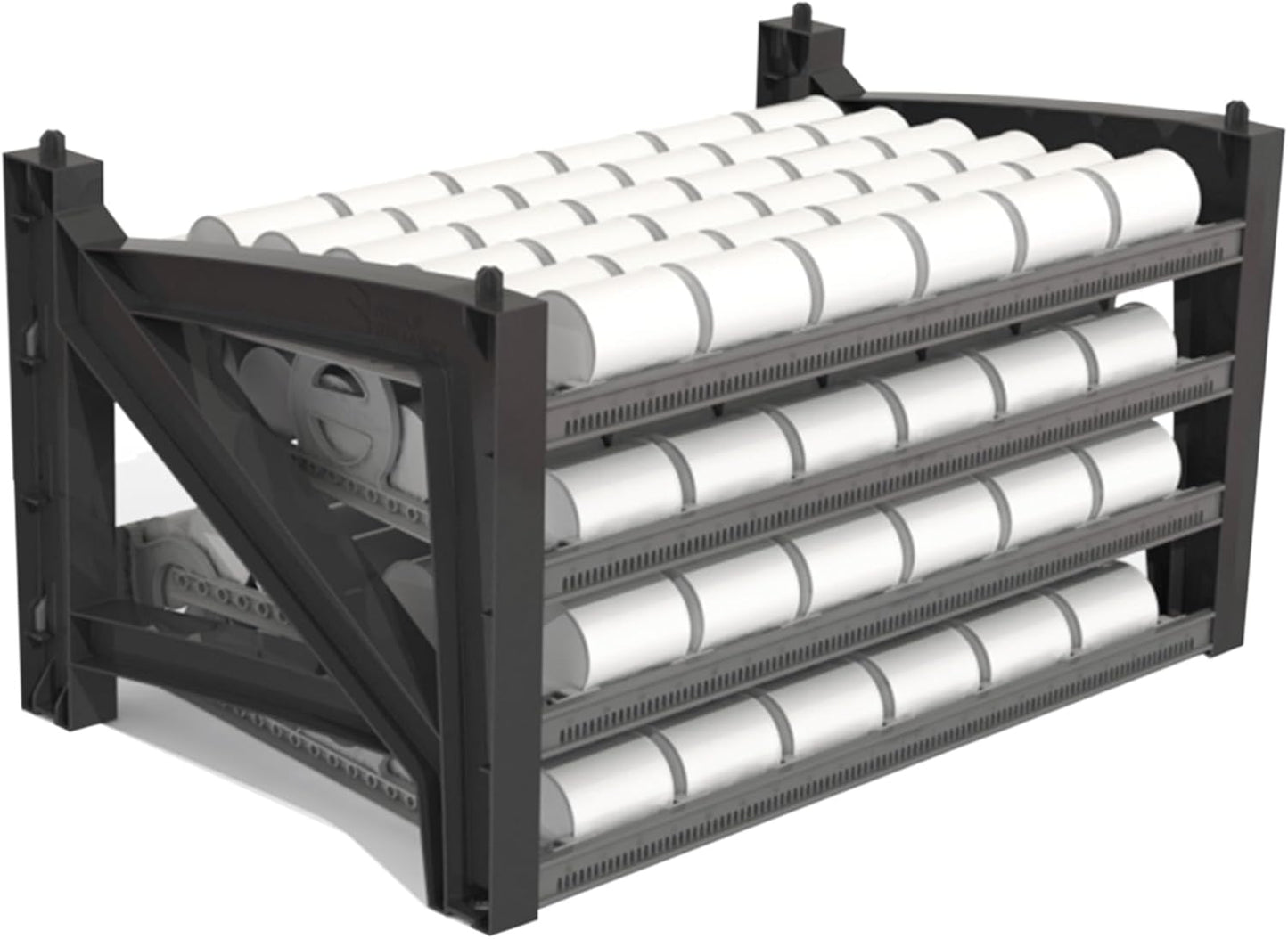 Shelf Reliance Cansolidator Max Large - 1-Pack Can Organizer for Pantry, Stackable Soda Can Storage for Kitchen, Holds 156 Cans of Food or Soda