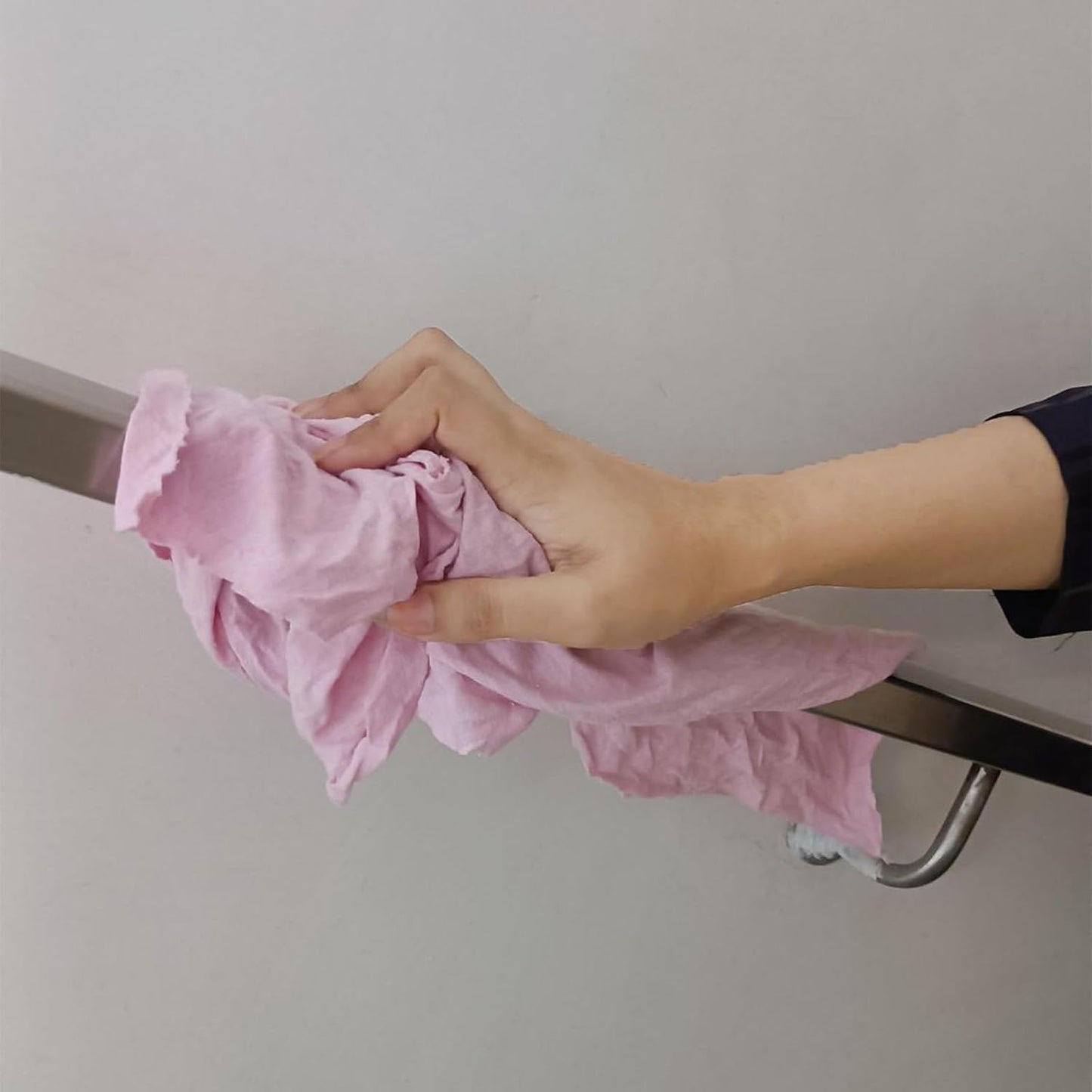 Premium Color Knit Cleaning Rags (1 lb. Bag) – Shop Rags Bulk for Workshops, Mechanics, Painters, and Home Use, Multipurpose Cotton T-Shirt Rags