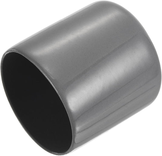 uxcell 20pcs Rubber End Caps 37mm ID Vinyl Cap Cover Screw Protectors Dark Grey