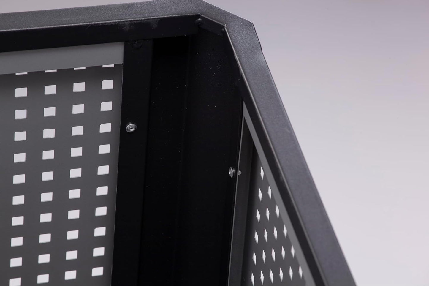 Safco Evos Steel Trash Can, 15 Gallons, Indoor and Outdoor Use, Commercial Garbage Can with Plastic Liner