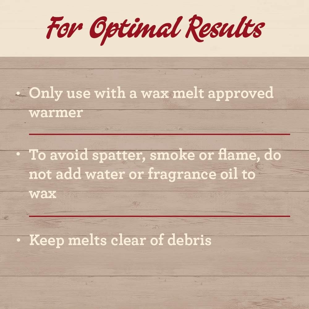 Our Own Candle Company Premium Wax Melt, Buttered Maple Syrup Scent, 6 Cubes, 2.4 oz (4 Pack)