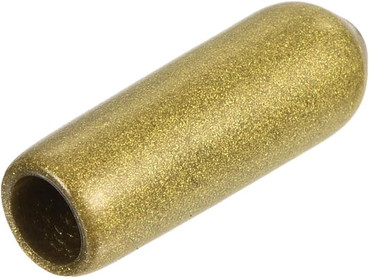 uxcell 20pcs Rubber End Caps 3/16"(5mm) ID Vinyl Round Tube Bolt Cap Cover Thread Protectors Gold