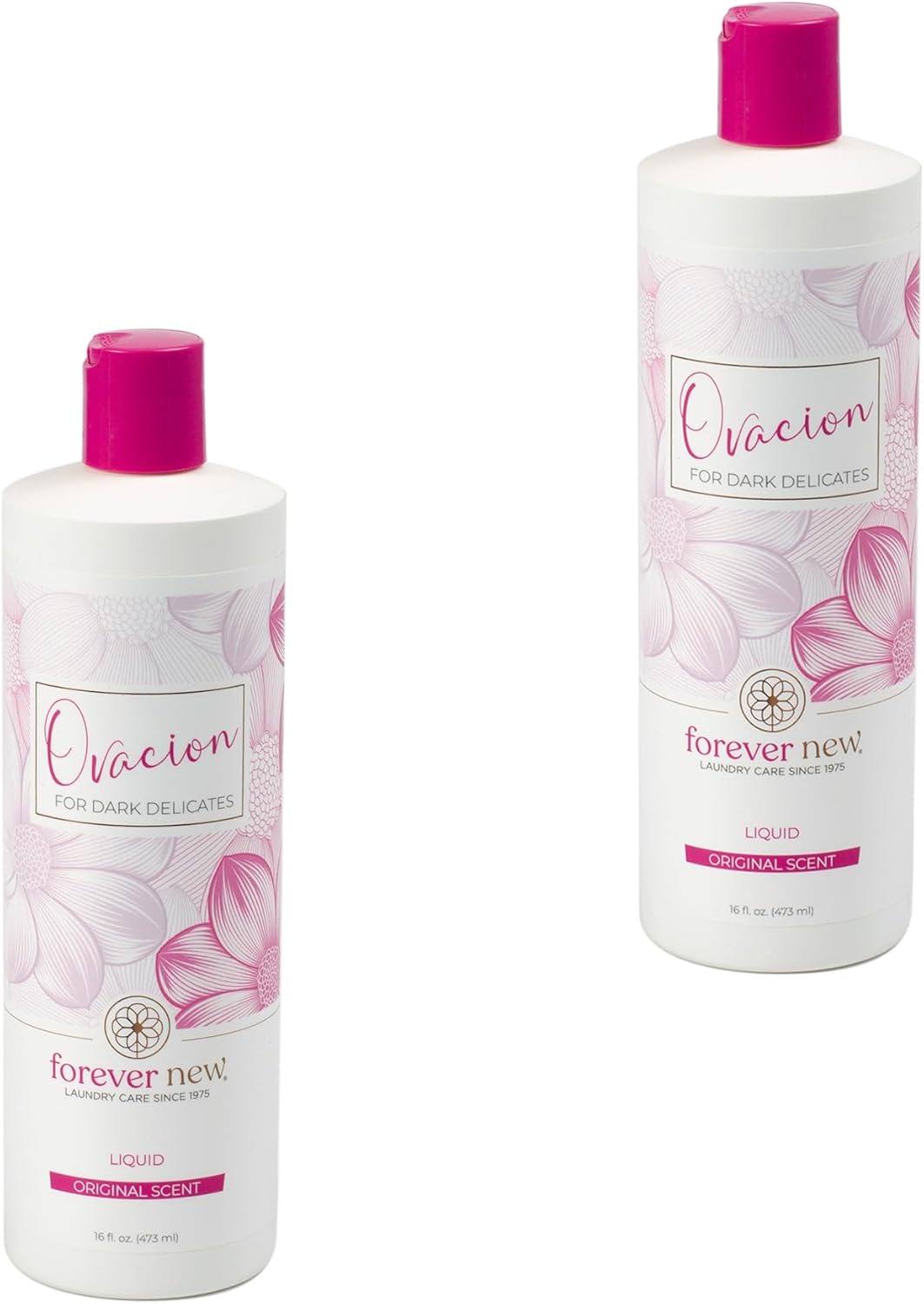 Ovacion by FOREVER NEW (2 pk) Liquid Laundry Detergent - Natural Fabric Care Wash - Scented, 16 Fl Oz Each