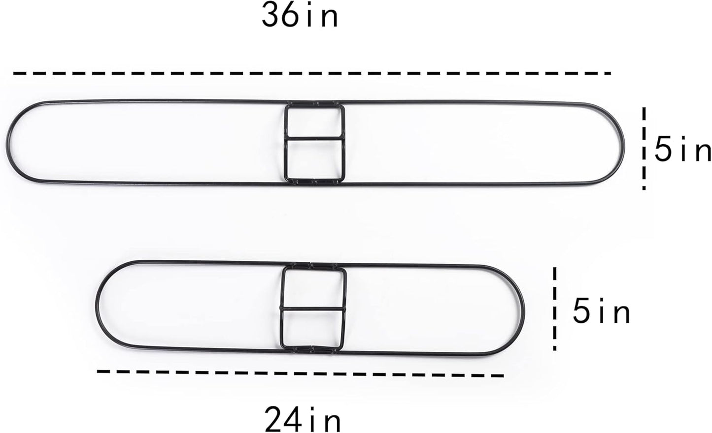 Matthew Cleaning Universal Commercial Clip-on Wire Industries Dust Mop Frame, 36 inch ( Pack of 6) Sold Seperately,Perfect for Floor Cleaning Home/Office/Lobby/Bathroom/Kitchen/Janitor