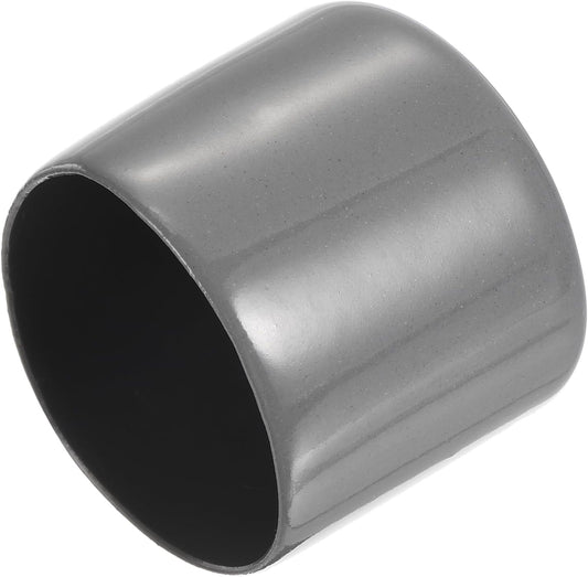 uxcell 20pcs Rubber End Caps 34mm ID Vinyl Cap Cover Screw Protectors Dark Grey