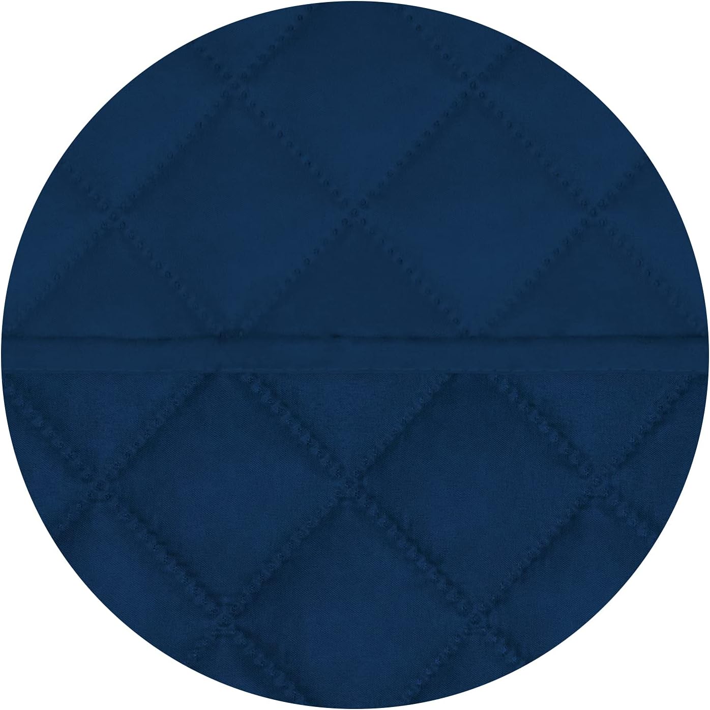 PureFit Reversible Quilted Sofa Cover, Water Resistant Slipcover Furniture Protector, Washable Couch Cover with Non Slip and Elastic Straps for Kids, Pets (Sofa, Navy/Navy)