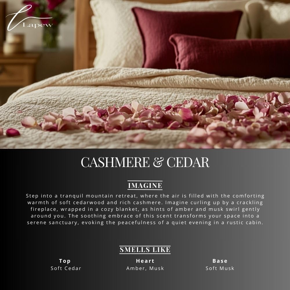 Cashmere Cedar Carpet Freshener Powder: Powerful Odor Eliminator for Home, Upholstery Deodorizer, Carpet Deodorizer, Pet Urine, Cat Litter Box - Cashmere Cedar Fragrance.