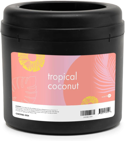 ScentAir Whisper Home Monthly Plug-in Refill, Fragrance Cartridge for Home and Office, Tropical Coconut