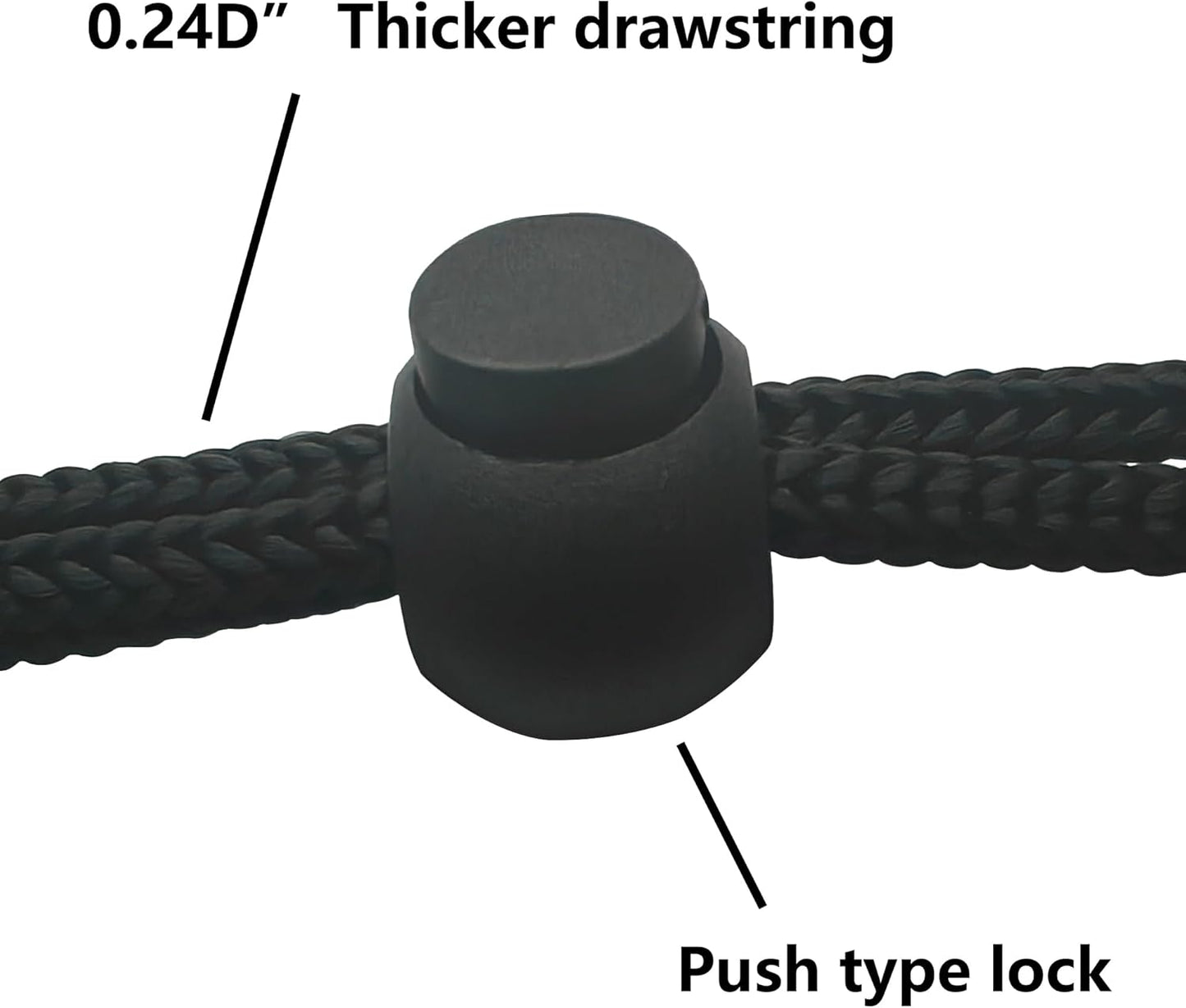 ZPECC Travel Laundry Bag 24 Pack,Bulk Extra Large Heavy Duty Bags, Durable Dirty Clothes Organizer With Drawstring, Fit a Basket or Hamper (40" X 30",Black)