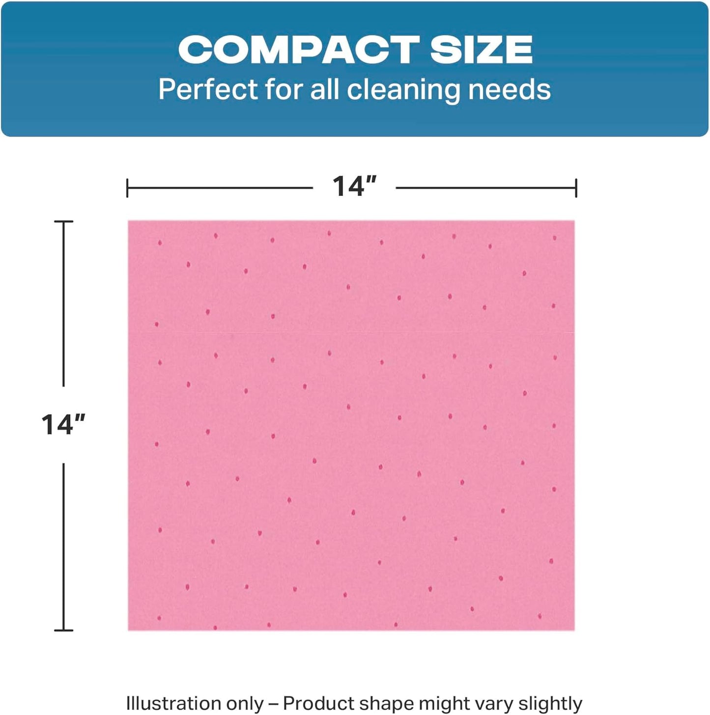 Angel-in-Armor Shop Towels (14”x14”) – 1000 Unit Box of Lint-Free Cotton Shop Towel Cleaning Rags – Durable Shop Rags for Auto, Garage, Industrial, and Commercial Use