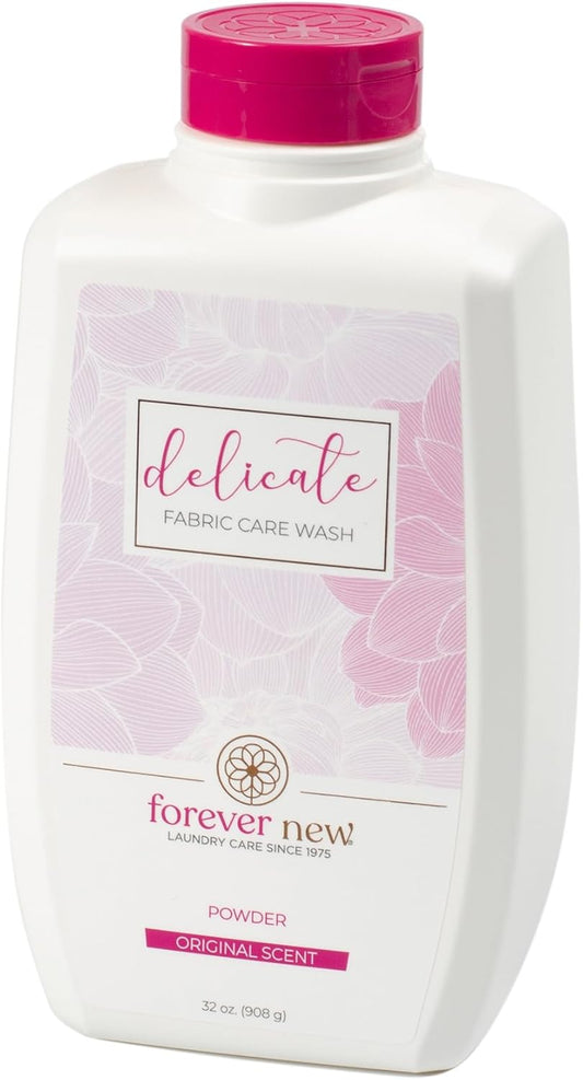 FOREVER NEW Granular Detergent Powder - Delicate Laundry Care Wash - Original Scented, 32 Oz