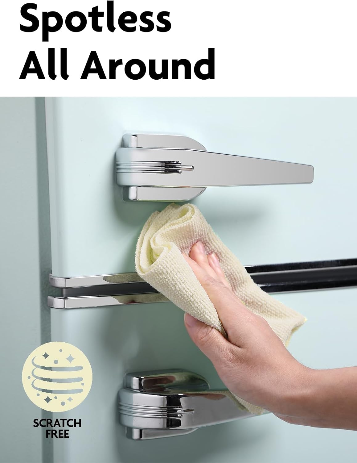 Fantasticlean Microfiber Cleaning Cloth Roll -75 Pack, Tear Away Microfiber Towels, 12" x 12", Reusable, Washable, Scratch Free, Ultra Absorbent Dishcloth for Home Supplies, Car, Pet, Kitchen (Beige)