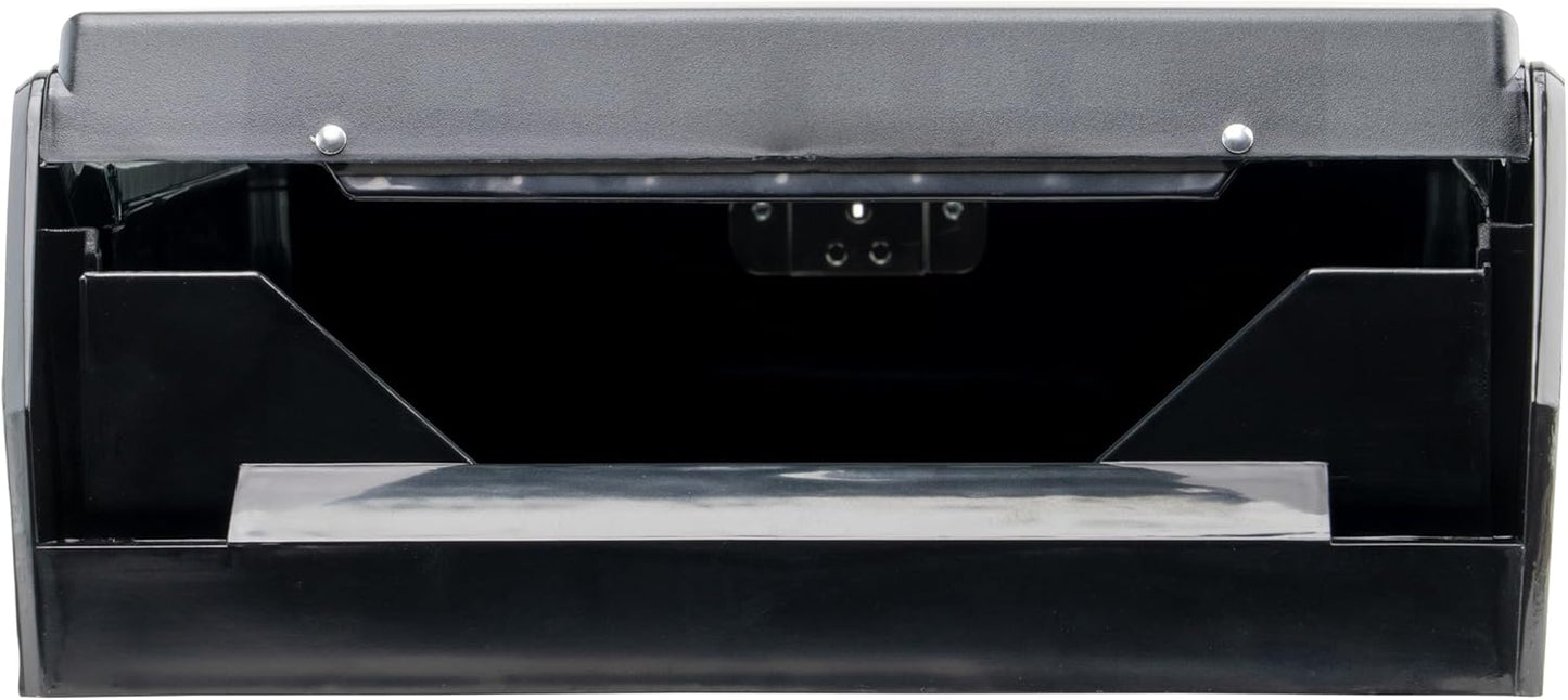 Winco Paper Towel Dispenser, Medium, Black