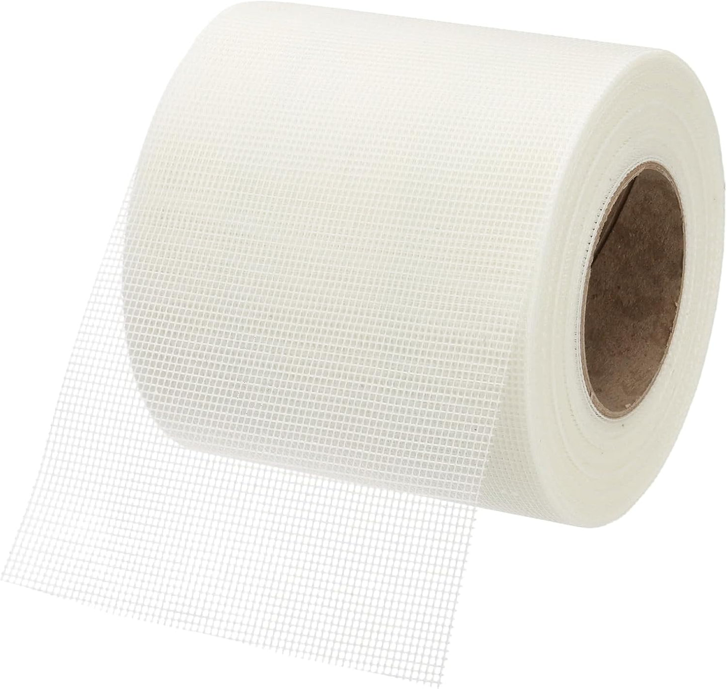 PATIKIL Drywall Repair Mesh Tape, 6 inch x 164 ft Fiberglass Repair Patch Self-Adhesive Dry Wall Joint Tape 12 Mesh Wall Hole Crack and Seam Patch, White