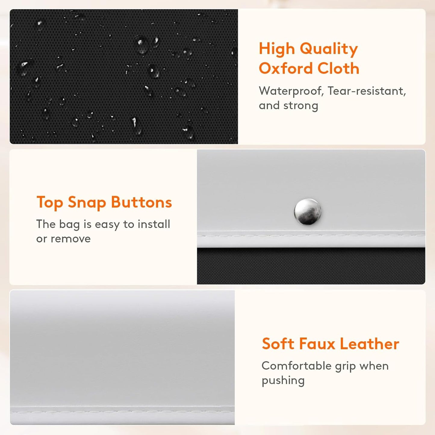 Lifewit 330L Laundry Basket with Wheels, Large Heavy Duty Commercial Rolling Laundry Hamper with Handles, Tall Steel Frame Laundry Cart for Laundry Room Bedroom Hotel Home Dorm, Black