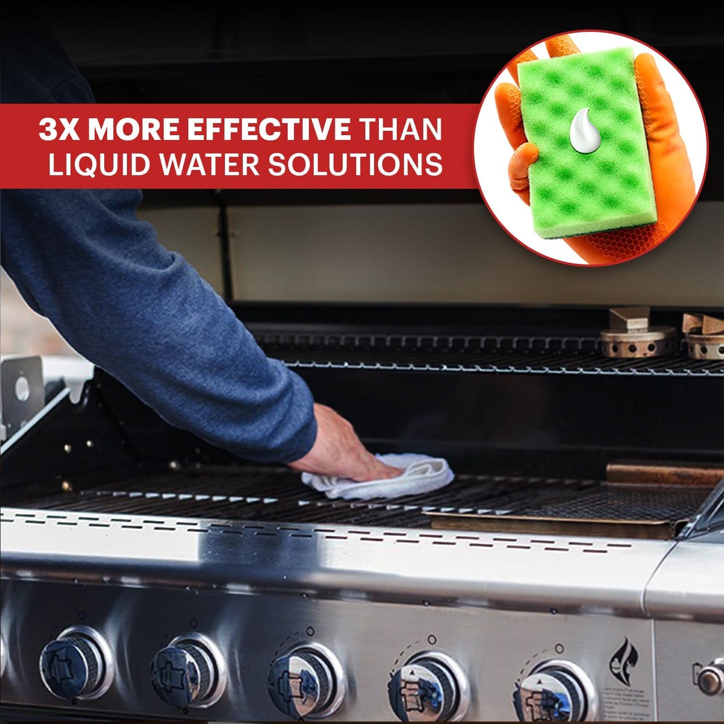 Stainless Steel Rust Stain Remover & Cleaner, Soft Cleanser, Safe for Food Areas, Non-Toxic for Appliances Perfect for Commercial Equipment, Refrigerator, Cybertruck and more (8.5 oz)