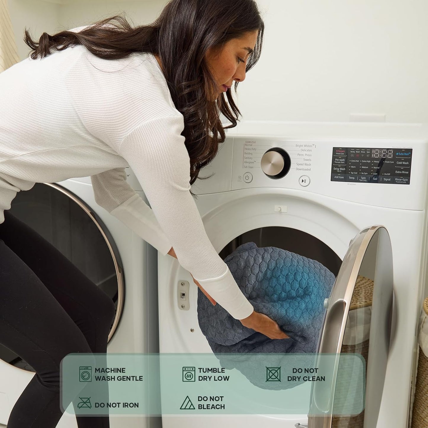 OhGeni 100% Waterproof Mattress Protector, King-Gray Size Mattress Pad, Fits 6"-20" Mattresses with Deep Pocket, Cooling, Breathable Fitted Sheets, Soft Bed Cover, Noiseless, Machine Washable