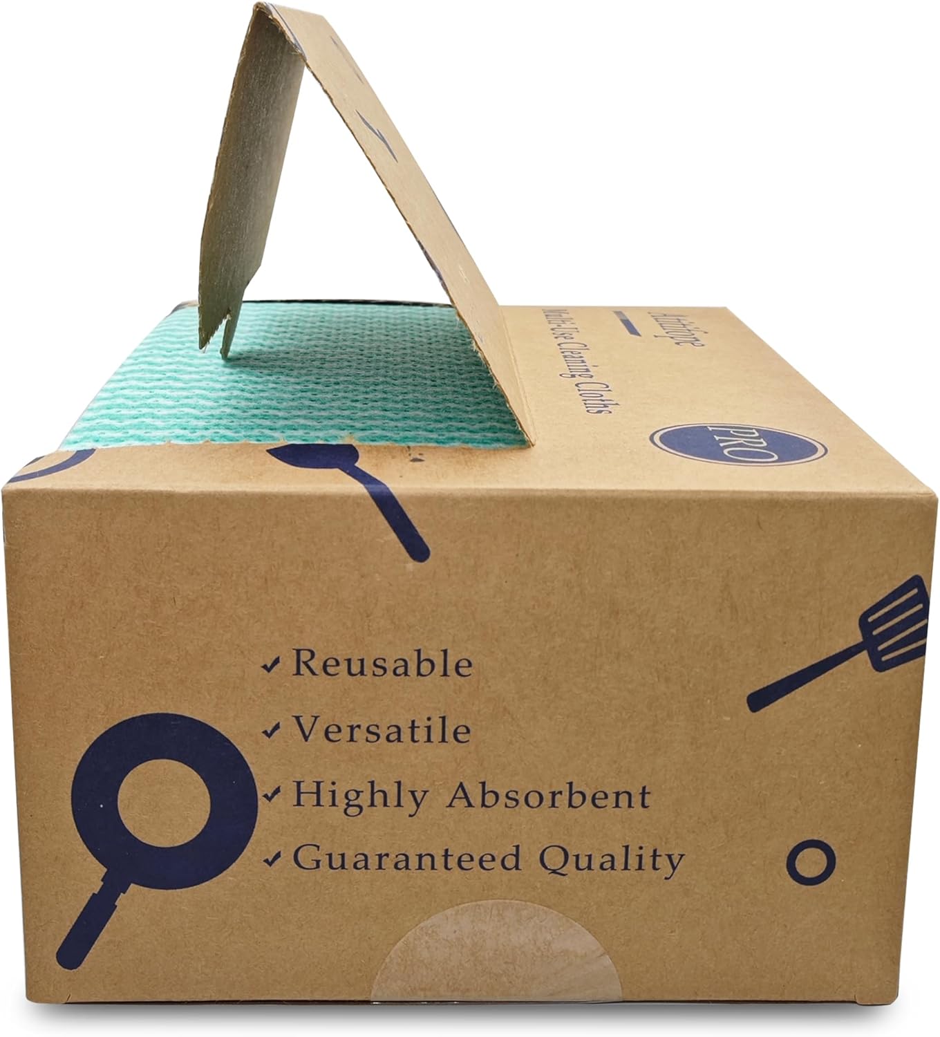 Heavy Duty Wipes Dish Cloths 50Pieces Reusable Wipes Multi-use Cleaning Cloths Towels